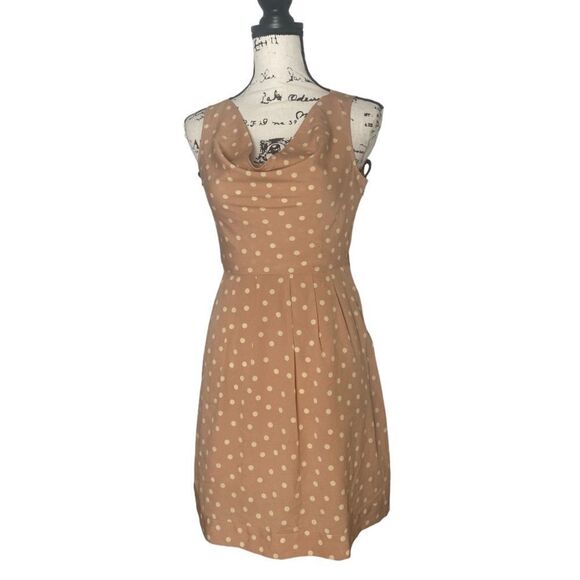 Promod SZ 2 pink polkadot dress - Picture 2 of 4